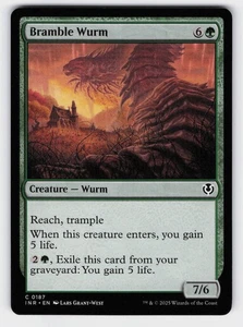 Bramble Wurm C Innistrad Remastered 187 NM - Picture 1 of 2