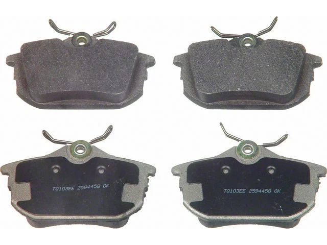 Wagner 77FQ76Y Rear Brake Pad Set Fits 2000-2004 Volvo V40 - Изображение 1 из 1