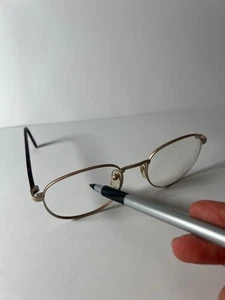 Adolfo 2000 Eyeglasses Frames Brown Half Rim 55-20 FOR PARTS & PIECES Y633A - Picture 1 of 11