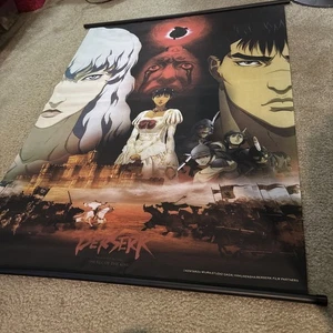 Berserk Canvas wall scroll poster 31 By 44 - Picture 1 of 9