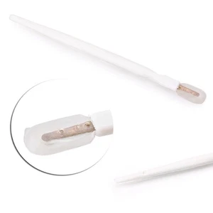 Penna 5,12x0,39" 10PCS Royal Jelly Testa Morbida Apicoltura Apicoltore Strumento Plastica - Foto 1 di 8