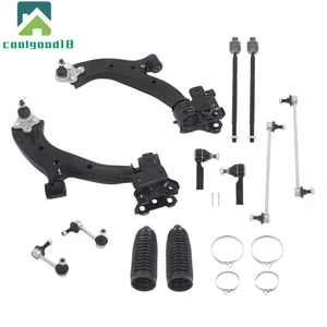 For Honda CR-V 2007 2008-2010 2011 Steel Control Arm Front Outer Tie Rod Ends - Picture 1 of 12