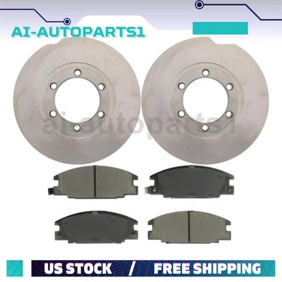 Juego de pastillas de freno delanteras + rotores de freno para Honda Passport 1994 1995 Foto 1 de 4