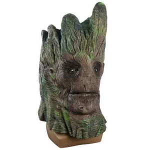 Tree Man Latex Mask Superhero Groot Cosplay Helmet Full Face Masks costume - Picture 1 of 6