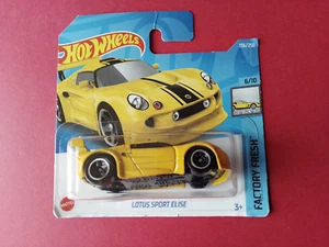 HOT WHEELS - LOTUS SPORT ELISE - JAUNE - SHORT CARTE - ANNEE 2022 - 9197 - Picture 1 of 2