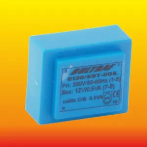 STAMPA TRASFORMATORE RETE 12V 0,5 VA 230 V 50/60 Hz trasformatore di potenza ei30/5st-005 - Foto 1 di 3