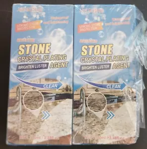 Pk of 2 - 100ml - Stone Crystal Plating Agent- Brighten Luster- Clean - Jaysuing - Picture 1 of 2