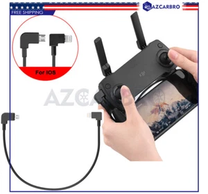For DJI MAVIC PRO AIR Spark IOS iPhone iPa Remote Controller Data Transfer Cable - Picture 1 of 12