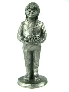 Michael Ricker Zinnfigur The Gift Of Love For Santa 1993 Vintage 10885 - Bild 1 von 4