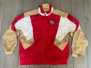 Vintage 90s San Francisco 49ers Pro Line Starter Jacket Windbreaker Mens Medium - Picture 1 of 12