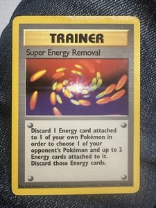 Pokémon TCG Super Energy Removal Base Set 79/102 Regular Unlimited Rare - Picture 1 of 2