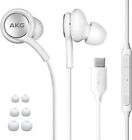 Akg Earphones Type C Plug With Microphone For Nokia X100  - White