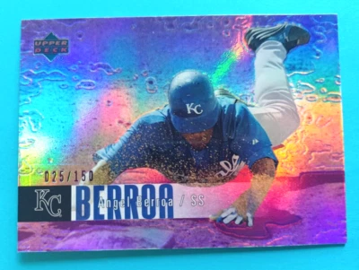 2006 UPPER DECK SPECIAL F/X ANGEL BERROA #220 PURPLE #25/150 KANSAS CITY ROYALS - Image 1 of 2