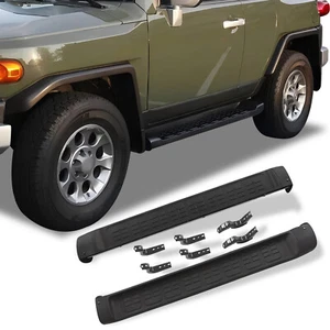 350lbs Running Boards for Toyota FJ cruiser 2007-2014 Side Steps Nerf-Bar - Picture 1 of 16