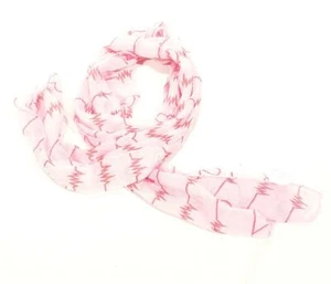 Neu rosa und rot Herzschlag Puls Hals Kopf oder Gürtel Schal - 60" x 9" - Neu mit Etikett - Bild 1 von 2