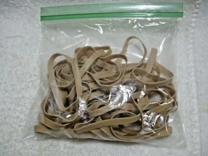 40 POSTAL SIZE #64 3-1/2" x 1/4"Relaxed Size Rubber Bands/Commercial/Office/Home - Picture 1 of 3