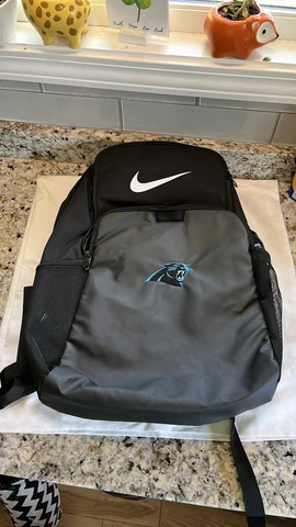 NFL Carolina Panthers Nike Brasilia Backpack Cover