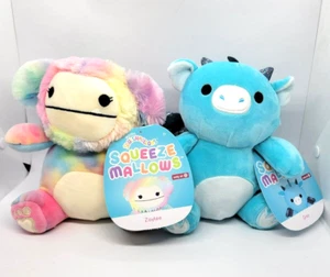 Squishmallows By Kelly Toy Baby Zaylee & Grey Bigfoot Target Exclusive NWT 7” - Picture 1 of 1
