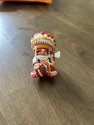 Vintage 1983 NFL Huddles KANSAS CITY CHIEFS NFL Mascot PVC Figure 2” Cover
