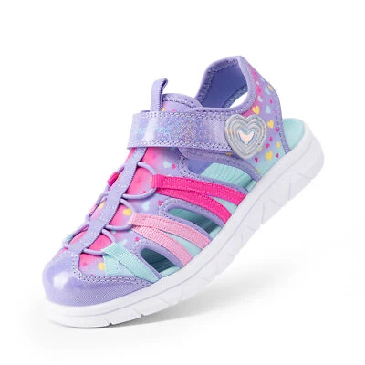 Sandalias deportivas ligeras para niños y niñas al aire libre punta cerrada senderismo playa sandalias Foto 1 de 4