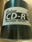 100 PCS ORIGINAL JVC TAIYO YUDEN CD-R SILVER LAQUER 700MB, 52X, J-CDRVALZPP-SK