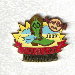 Bota de Vaquero Hard Rock Café Nashville ✯ 2009 ✯ Music City Marathon (#48322) 🌞 - Imagen 1 de 3