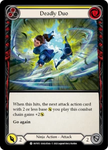Deadly Duo (Yellow) common Outsiders Flesh and blood Tcg NM - Picture 1 of 1