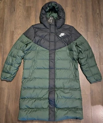 Jaqueta Parka Masculina Nike Sportswear Windrunner Preenchimento Verde Pinho G - Imagem 1 de 4