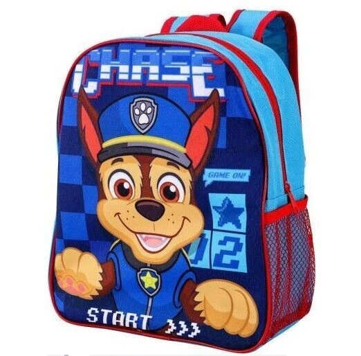 PAW Patrol Chase Start Children's Backpack - Blue (1000E29-9731N)