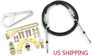 ACA-1804 2"Aftermarket For GM Hard Column Cable Shift Linkage Kit Transmission - Picture 1 of 7