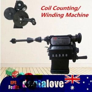 Premium Manual Coil Winder Hand Coil Winding Machine Counting Counter 0-99999 - Picture 1 of 19