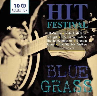 BLUEGRASS HIT FESTIVAL Monroe Flatt Scruggs Reno Brothers Grandpa Jones 10CD NEW - Image 1 of 2