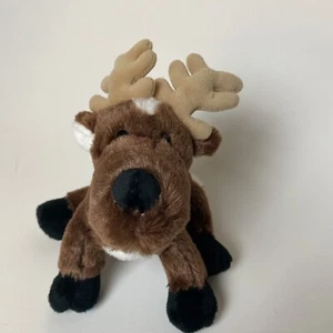 Webkinz Ganz Reindeer Plush Holiday Christmas Stuffed Animal NO CODE - Picture 1 of 8