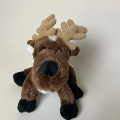 Webkinz Ganz Reindeer Plush Holiday Christmas Stuffed Animal NO CODE - Image 1 of 4