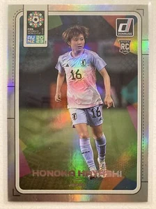 2023 Donruss FIFA Women's World Cup Honoka Hayashi RC Silver Holo Foil 97 Japan - Picture 1 of 2