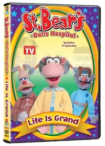 St. Bears + Dolls Hospital - Life is Grand (DVD, 2007) New/Sealed, 3 Episodes - Imagen 1 de 1