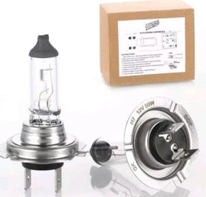 2x H7 Halogen 55W 12V Low Beam Headlight Fog Light Bulbs OEM Clear - Bild 1 von 3