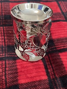 BATH & BODY WORKS Metall EICHELN Stumpenkerzenhalter Slatkin Co. Wachswärmer - Bild 1 von 5