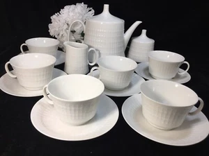 (15 Piece) Hutschenreuther Lorenz 'Etude' TEA SET - Mint! - Picture 1 of 11