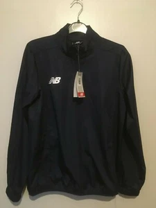 New Balance Junior Jungen 1/4-Reißverschluss gewebtes Drill-Top Größe XLB 12/13 Jahre neu mit Etikett marineblau - Bild 1 von 9