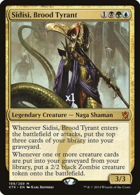 MTG KTK 2X2 Sidisi, Blood Tyrant MINT (SELECT) - Image 1 of 3