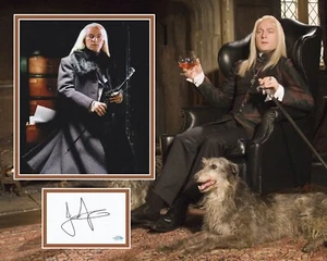 MONTAJE FOTOGRÁFICO FIRMADO POR JASON ISAACS HARRY POTTER TAMBIÉN CERTIFICADO ACOA - Imagen 1 de 1