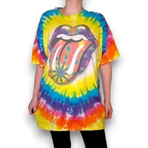 Camiseta Tie Dye Vintage 1994 Hecha en EE. UU. Rolling Stones Puntada Única - Imagen 1 de 10