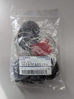 Kit de resellado de pinza delantera de 4 pistones Impreza WRX 2006-2007 genuino OEM Subaru 4 potes Foto 1 de 2