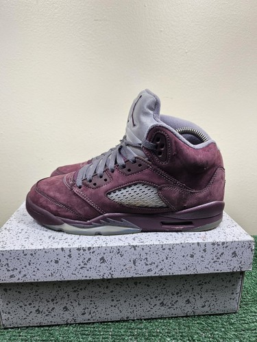 Nike Air Jordan 5 Retro SE (GS) Deep Burgundy taglia 7 anni FN4233 600