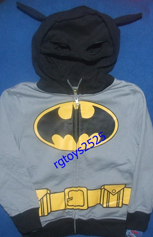 BATMAN Disfraz con Cremallera Sudadera con Capucha Talla 14-16 XL Nuevo Logo Infantil 14 16 Sudadera. Foto 1 de 1