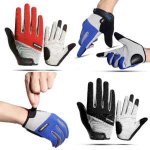 Motorcycle Cycling Gloves Racing Touch Screen Full Finger Gloves for Men Women - Picture 1 of 34