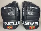 VTG Easton GX3000 Black White Pro Light Flex Grip Ice Hockey Gloves 13.5" 35cm
