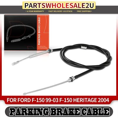 Rear Passenger Parking Brake Cable for Ford F-150 1999-2003 F-150 Heritage 2004 - Image 1 of 4