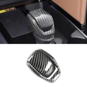 ABS Carbon Car Accessories Gear Shift Head Knob Trim For Toyota RAV4 XA50 19-24 - Bild 1 von 5